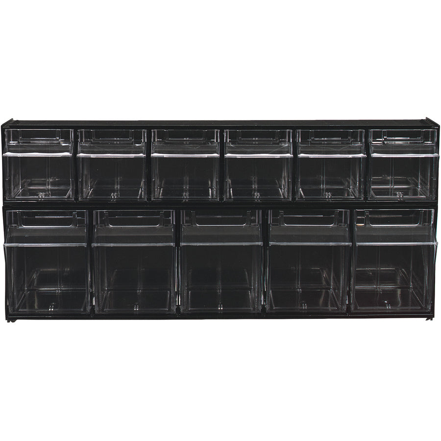 Deflecto Tilt Bin Interlocking Multi-Bin Storage Organizer - 20604OP