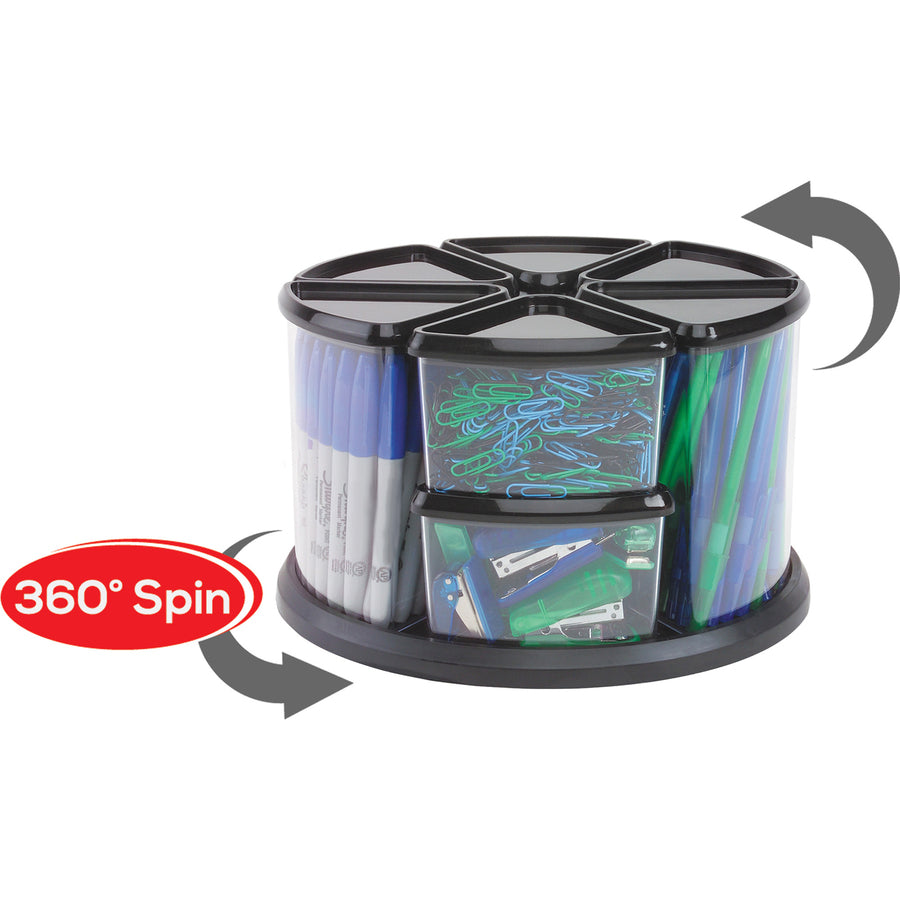 Deflecto Carousel Storage Organizer - 39010104
