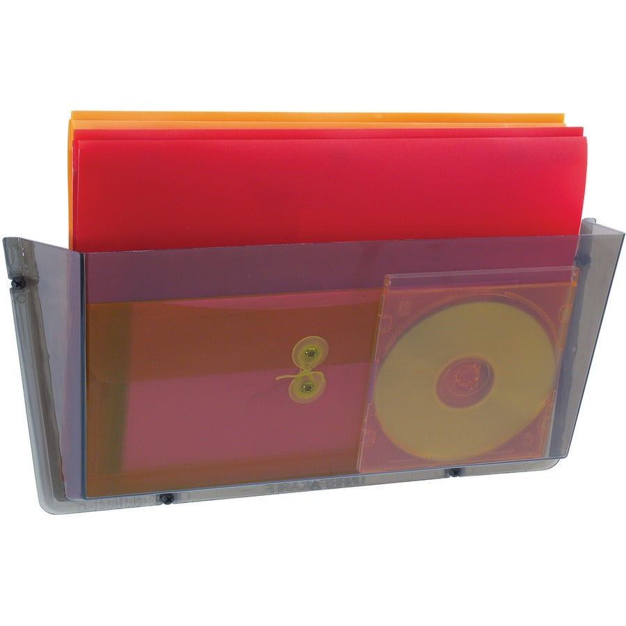 Deflecto Unbreakable Plastic Wall Pockets - 64302