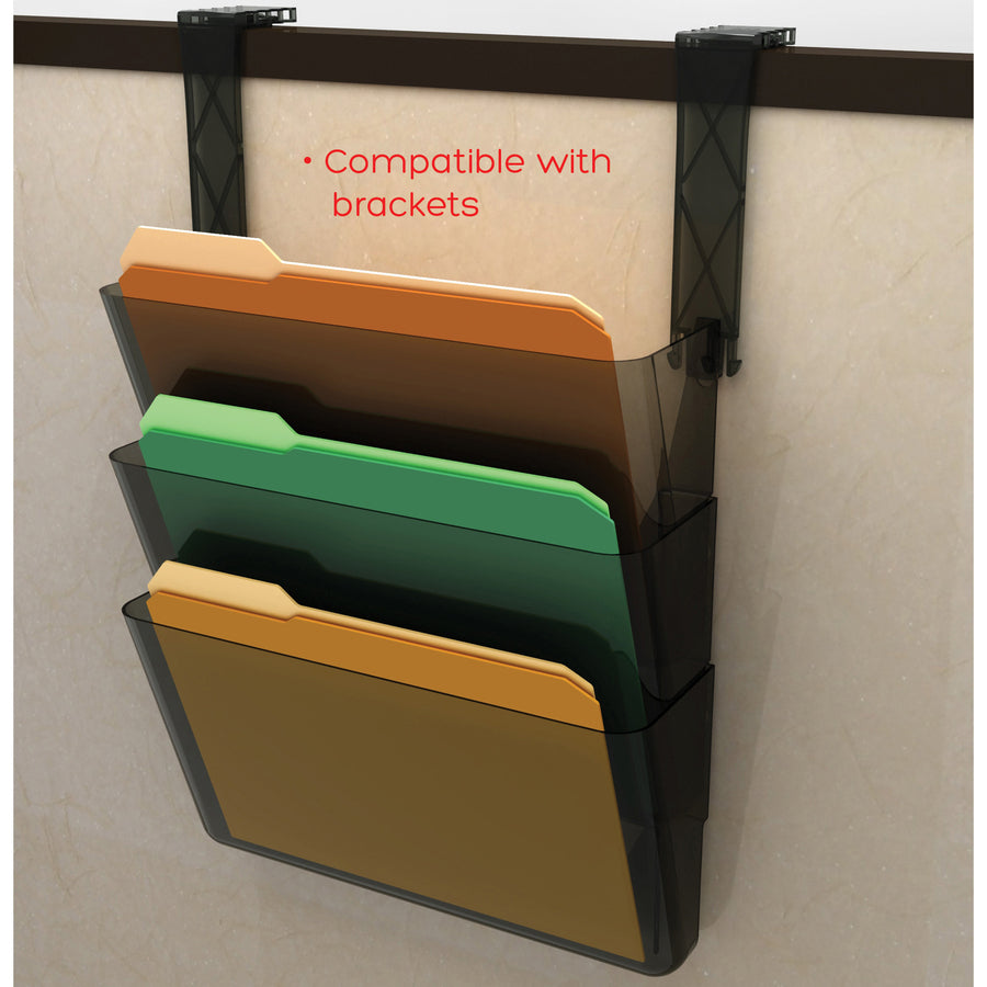 Deflecto Stackable DocuPocket Set - 73602RT