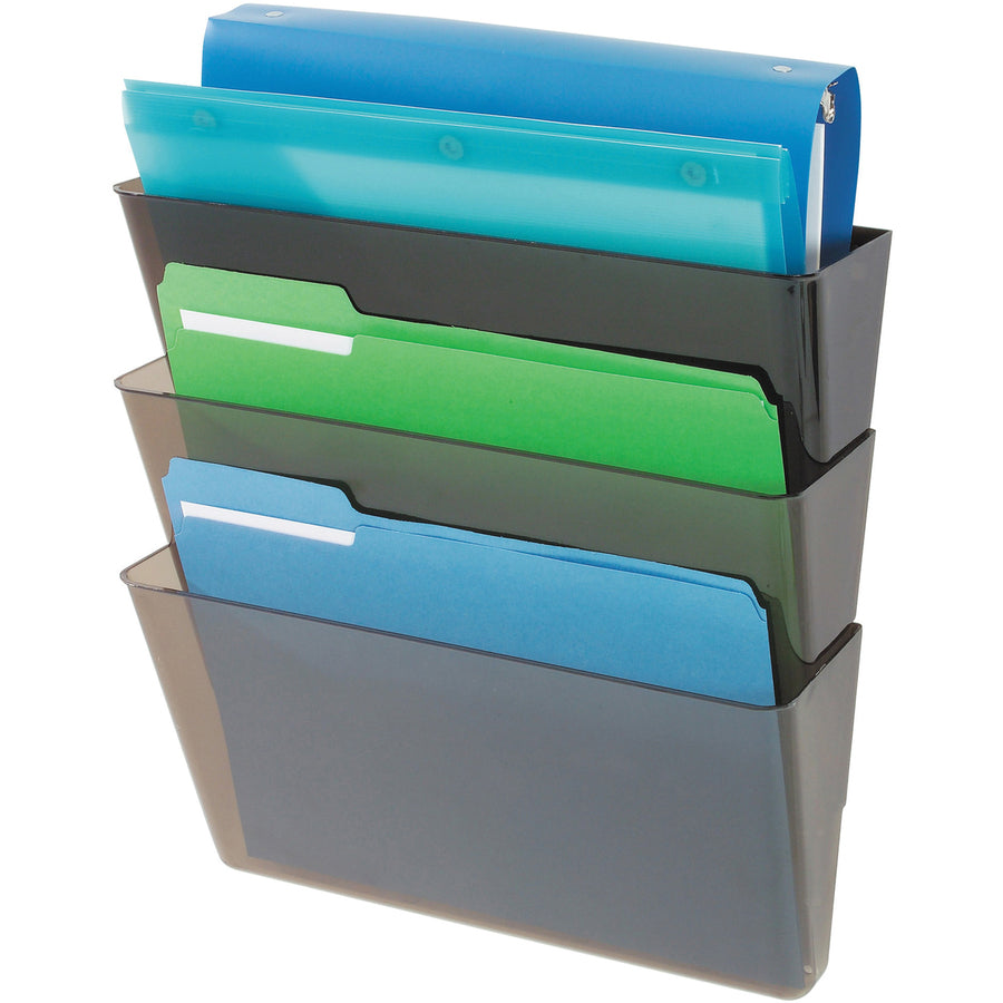 Deflecto Stackable DocuPocket Set - 73602RT