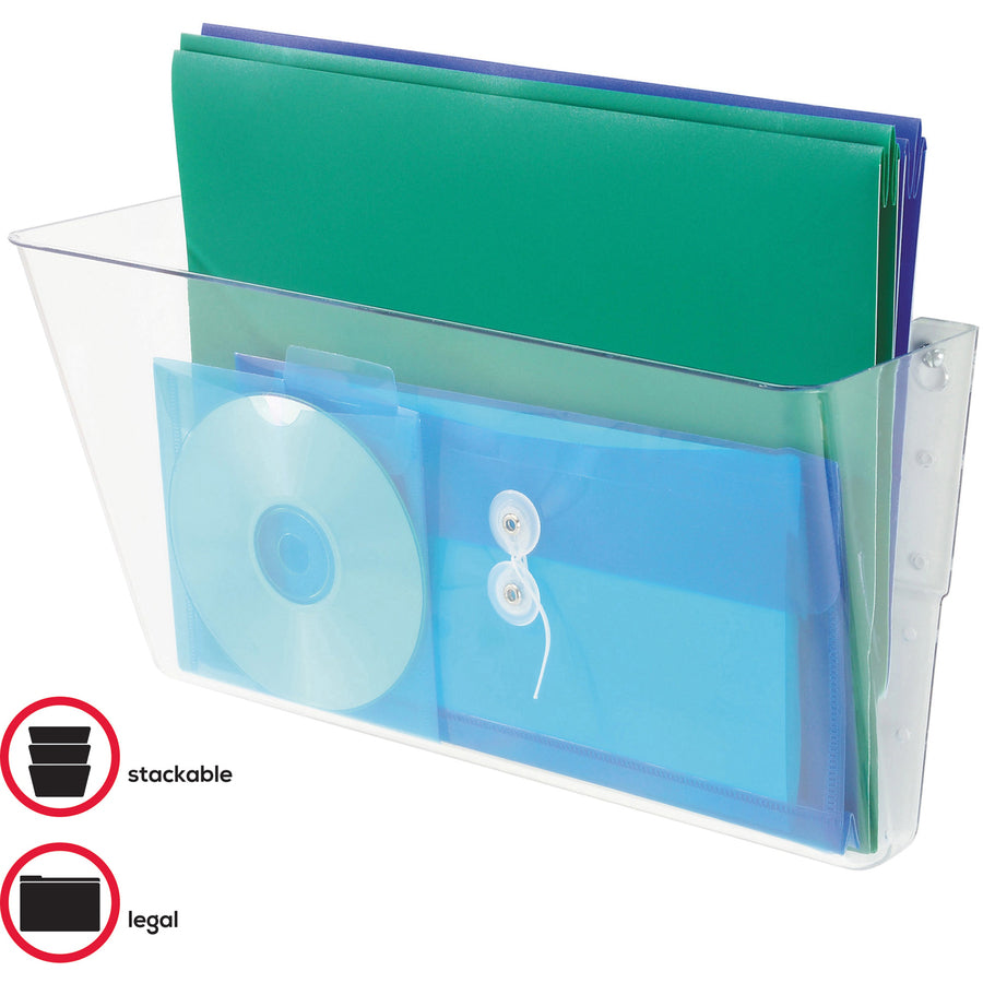 Deflecto EZ Link Stackable DocuPocket - 74301