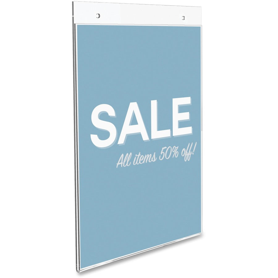 Deflecto Classic Image Wall Mount Sign Holder - 68201
