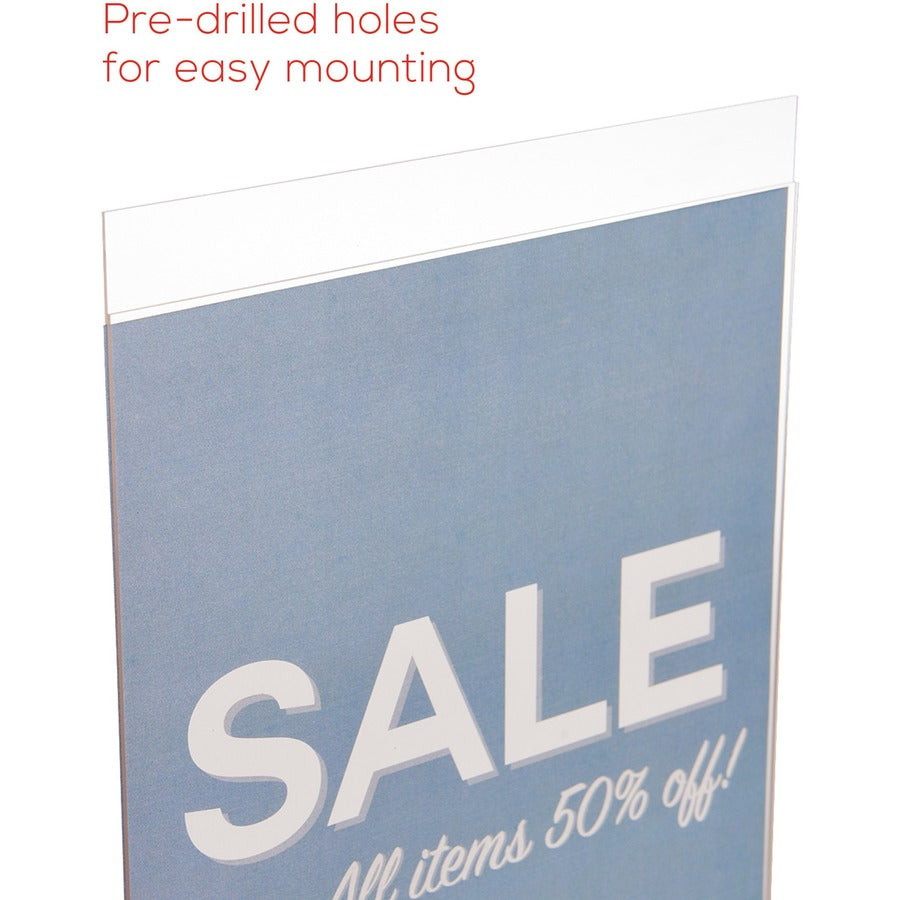 Deflecto Classic Image Wall Mount Sign Holder - 68201
