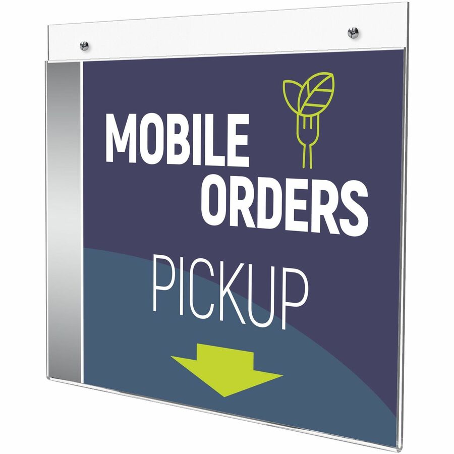 Deflecto Classic Image Wall Mount Sign Holders - 68301