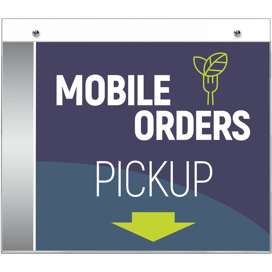 Deflecto Classic Image Wall Mount Sign Holders - 68301