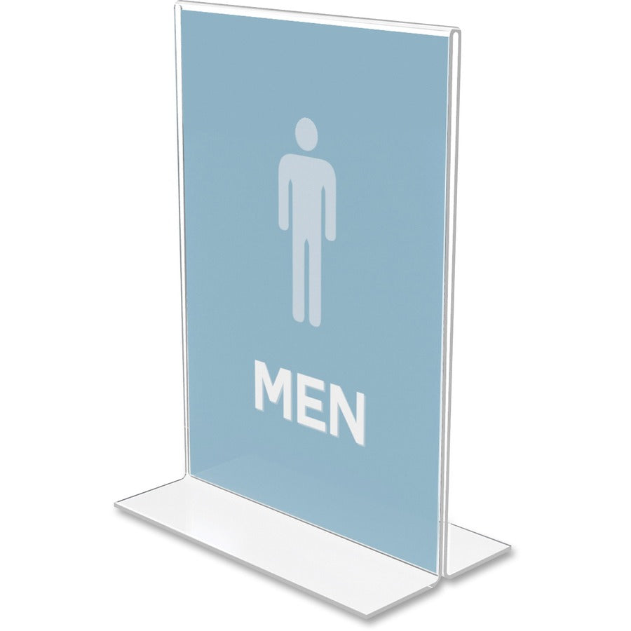 Deflecto Classic Image Double-Sided Sign Holder - 69101