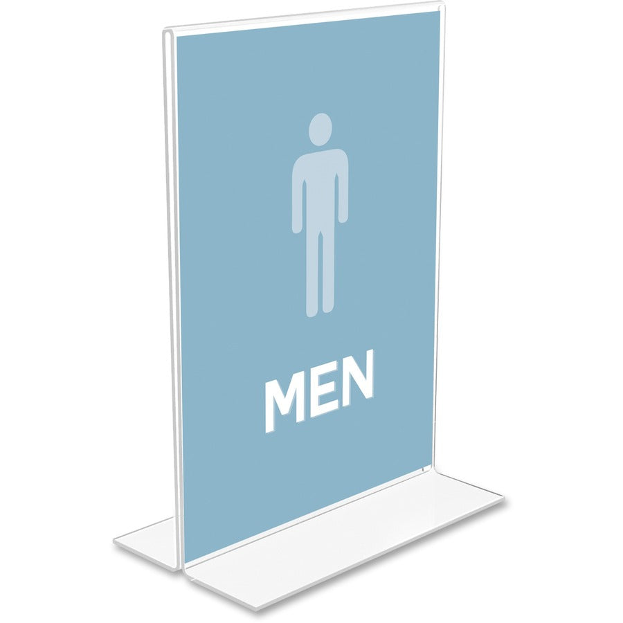 Deflecto Classic Image Double-Sided Sign Holder - 69101