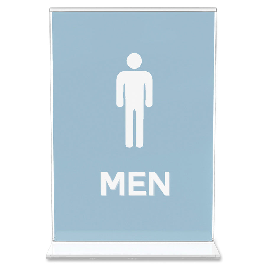 Deflecto Classic Image Double-Sided Sign Holder - 69101