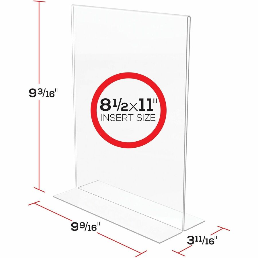 Deflecto Classic Image Double-Sided Sign Holder - 69201