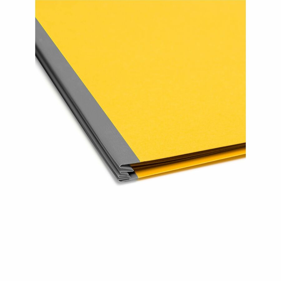 Smead SafeSHIELD 2/5 Tab Cut Letter Recycled Classification Folder - 14034