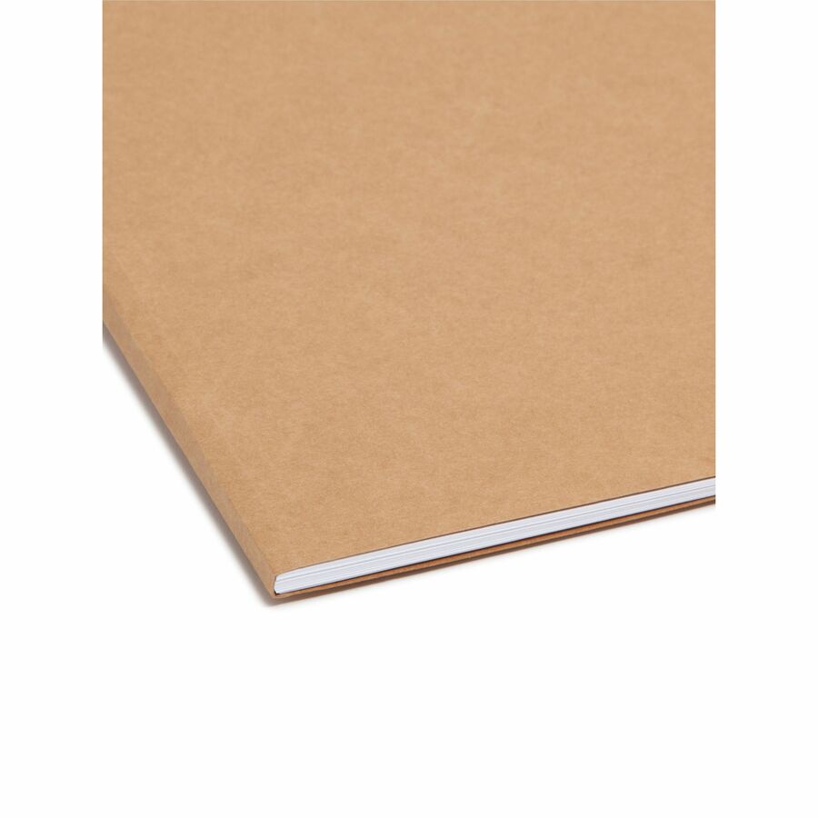 Smead 2/5 Tab Cut Letter Recycled Fastener Folder - 14880