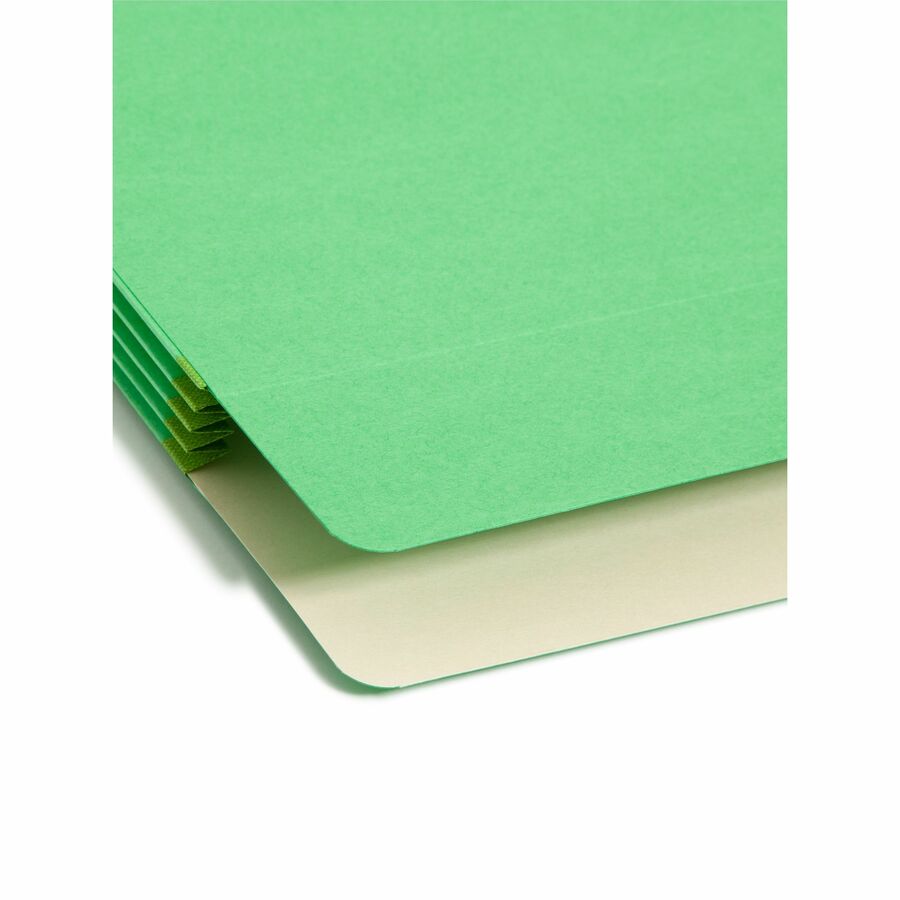 Smead Straight Tab Cut Letter Recycled File Pocket - 73226