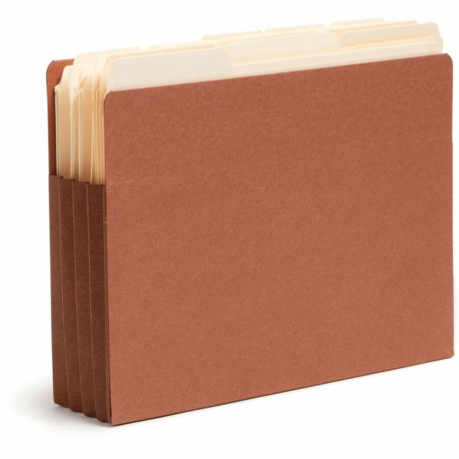 Smead TUFF Straight Tab Cut Letter Recycled File Pocket - 73780