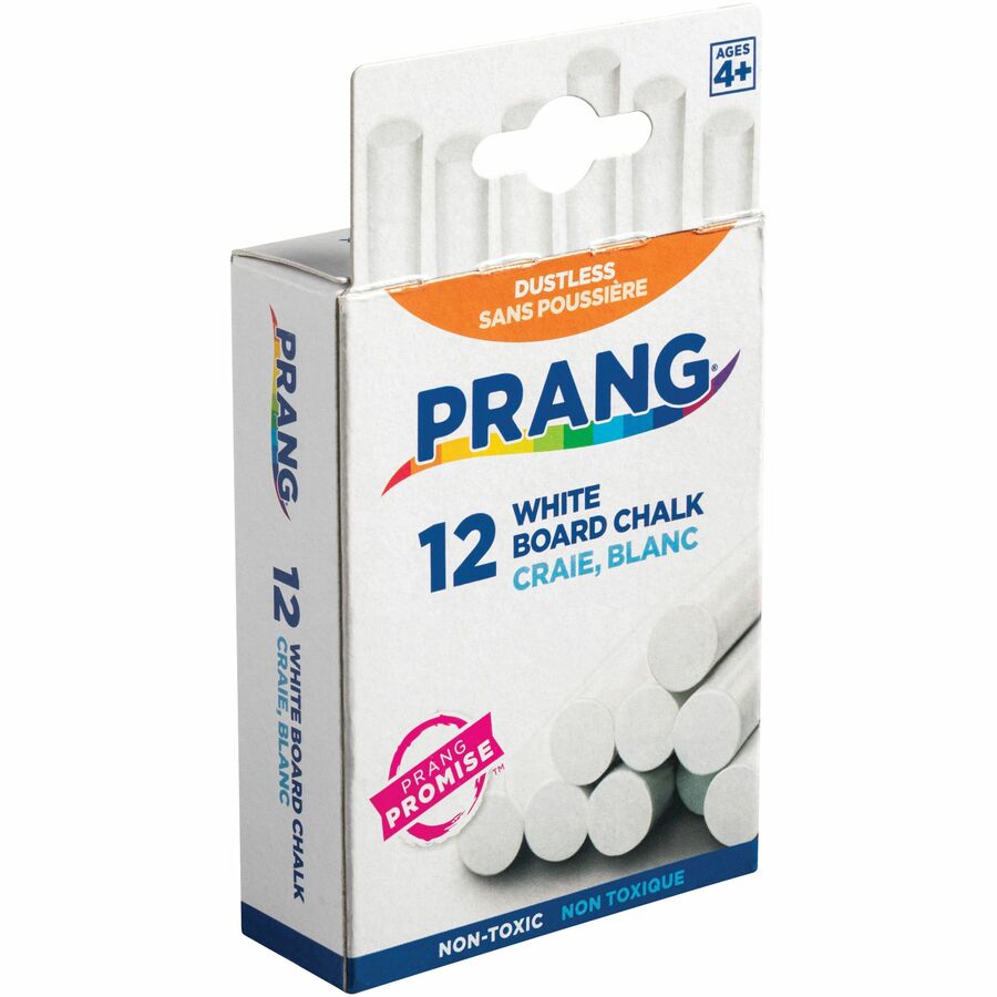 Prang White Chalk Sticks - 31144