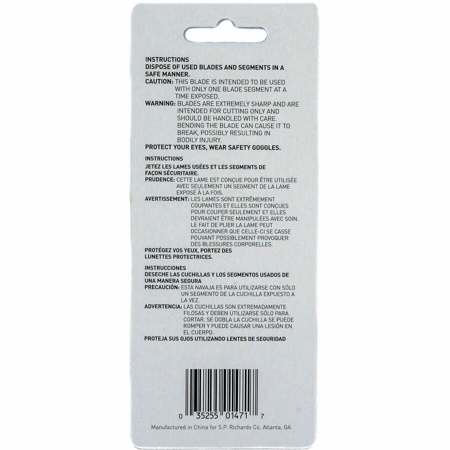 Sparco Fast-Point Snap-Off Blade Knife Refills - 01471