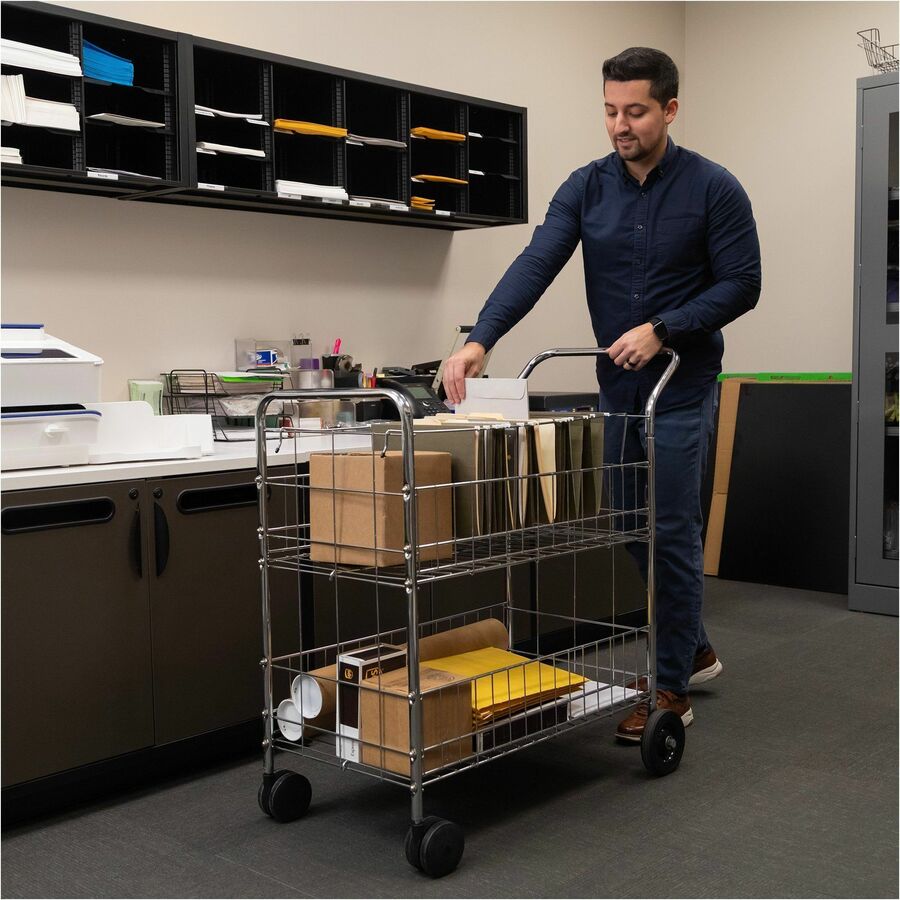 Fellowes Wire Mail Cart - 40912
