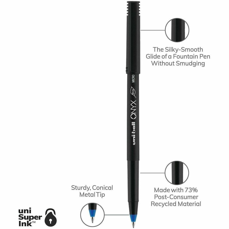 uniball Onyx Rollerball Pens - 60041