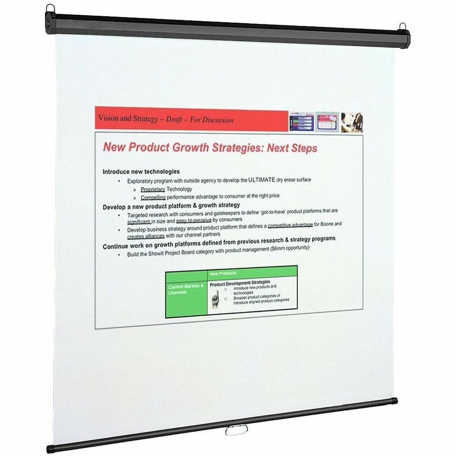 Quartet Manual Projection Screen - 670S