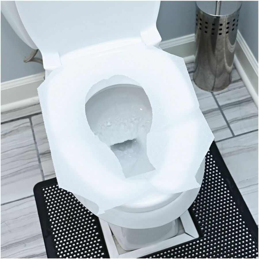 Genuine Joe Half-fold Toilet Seat Covers - 10150