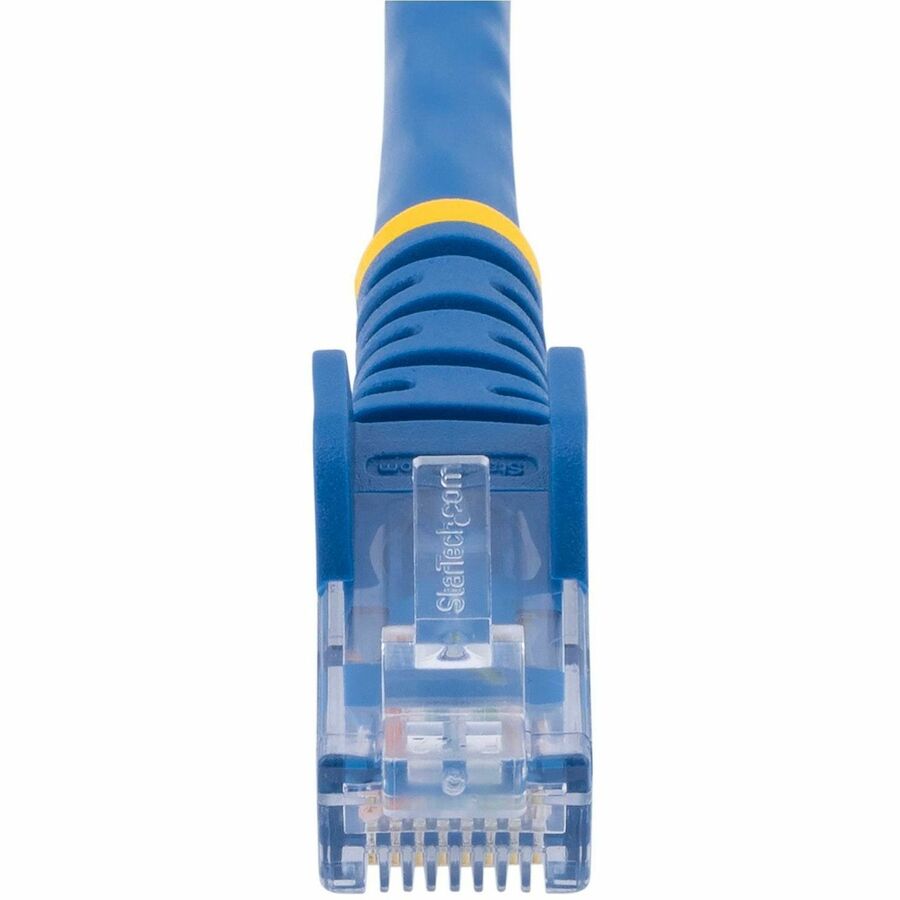 StarTech 7ft CAT6 Ethernet Cable - Blue Snagless Gigabit - 100W PoE UTP 250Mhz Category 6 Patch Cord UL Certified Wiring/TIA - N6PATCH7BL