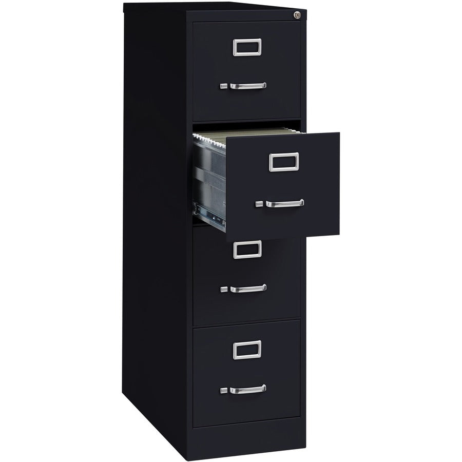 Lorell Fortress Series 26-1/2" Commercial-Grade Vertical File Cabinet - 60191