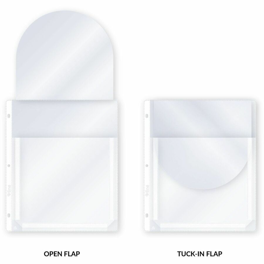 C-Line Super Capacity Sheet Protector with Tuck-in Flap - 61027