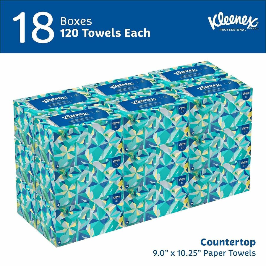 Kleenex® Hand Towels with Premium Absorbency Pockets in a Pop-Up Box - 1701