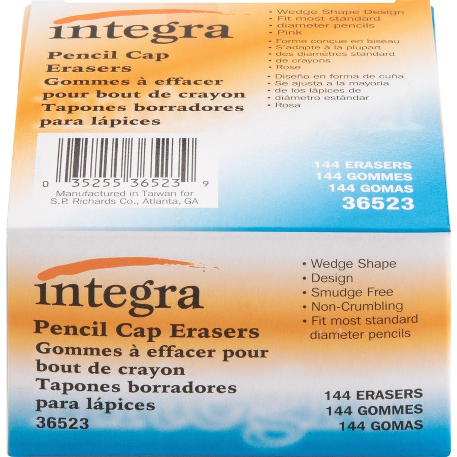 Integra Pink Pencil Cap Eraser - 36523