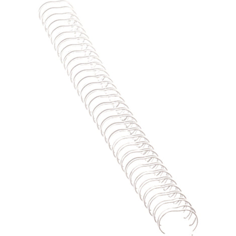 Fellowes Wire Binding Combs, 1/4" , 35 Sheets, White - 52540
