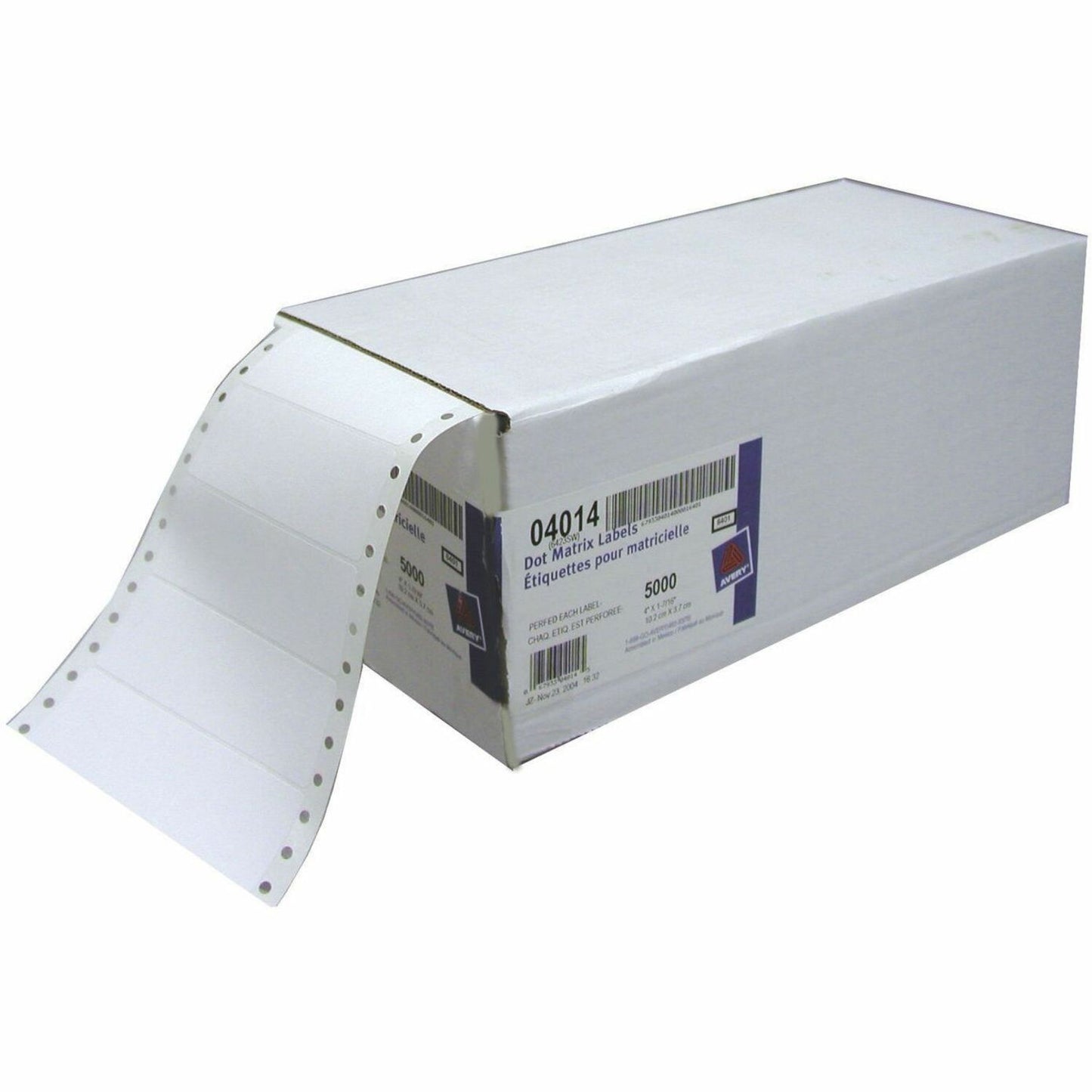 Avery® Address Labelsfor Dot Matrix Printers, 4" x 1-7/16"