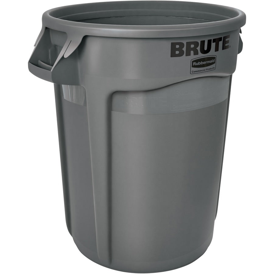 Rubbermaid Commercial Brute 32-Gallon Vented Container - 263200GY