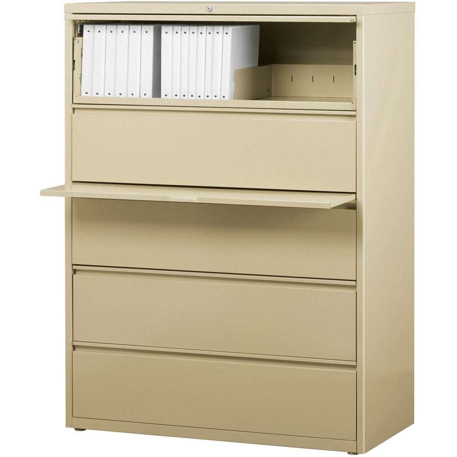 Lorell Fortress Series Lateral File w/Roll-out Posting Shelf - 60432