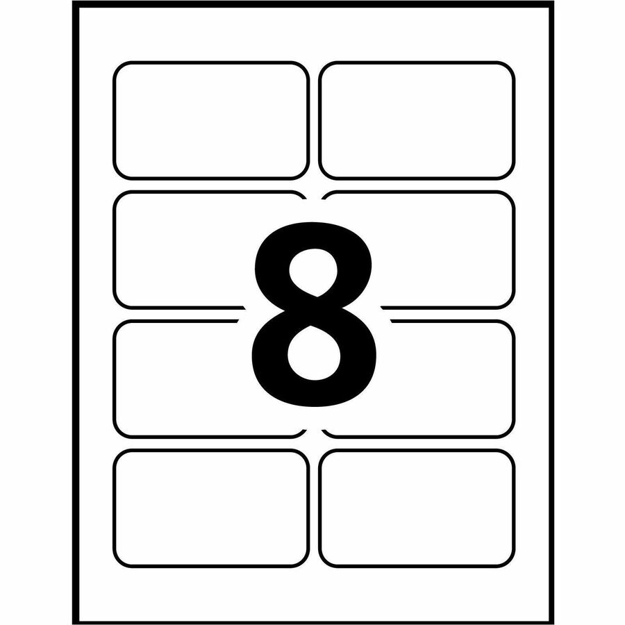 Avery® Name Badge Insertsfor Laser and Inkjet Printers, 2-1/4 x 3-1/2 - 05390