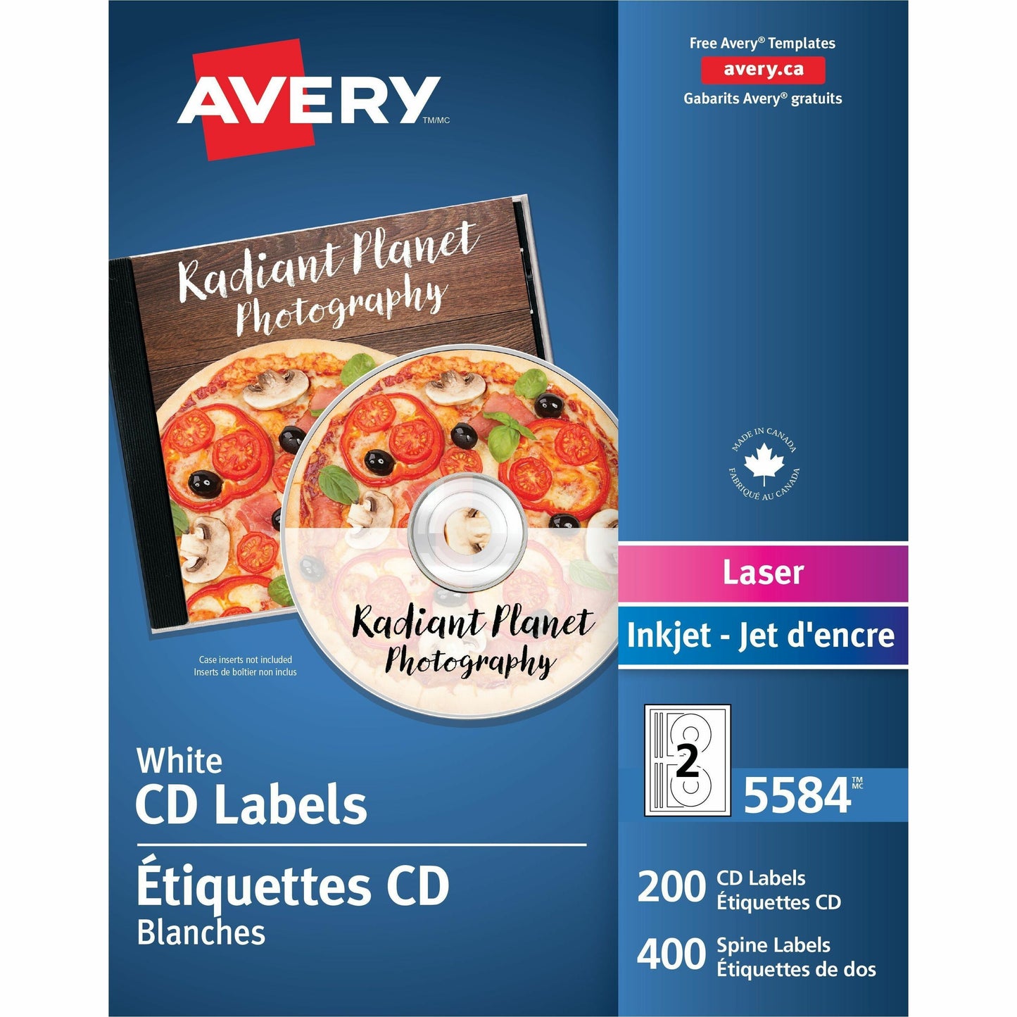 Avery® CD Labelsfor Laser Printers