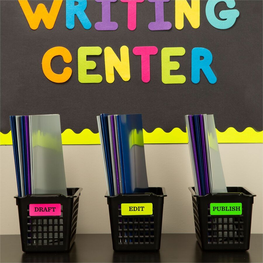 Avery® High Visibility Neon ID Labelsfor Laser and Inkjet Printers, 1" x 2-5/8" , Assorted Colours - 05979