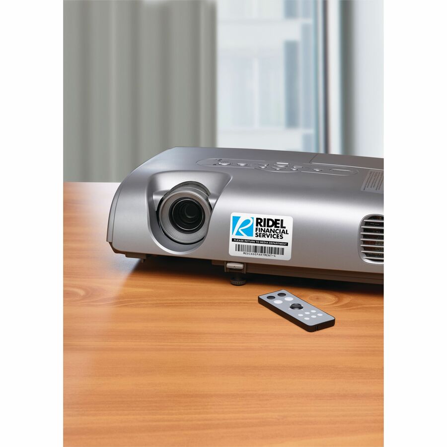 Avery® Durable ID Labelswith TrueBlock™ Technology for Laser Printers, 1-3/4" x 1¼" - 06576