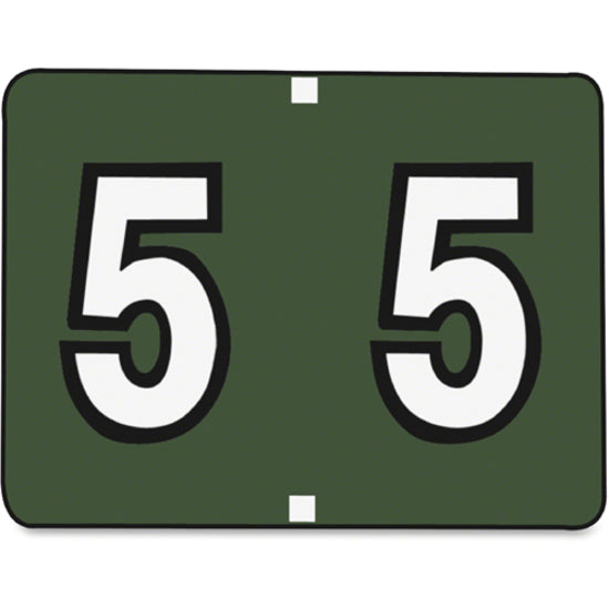 Pendaflex Numeric End Tab Filing Labels - #5 - 06635