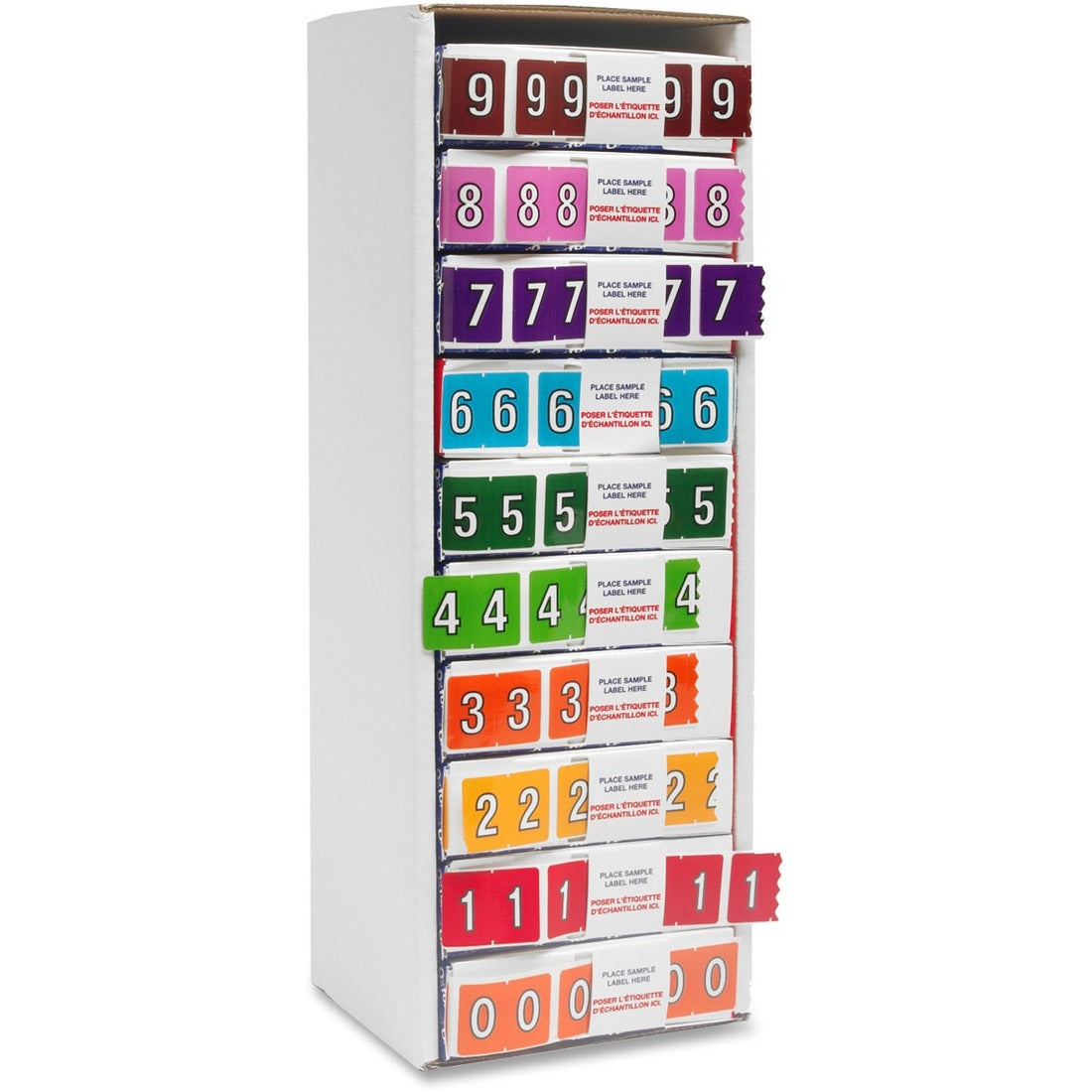 Pendaflex Numeric End Tab Filing Labels - #0-9