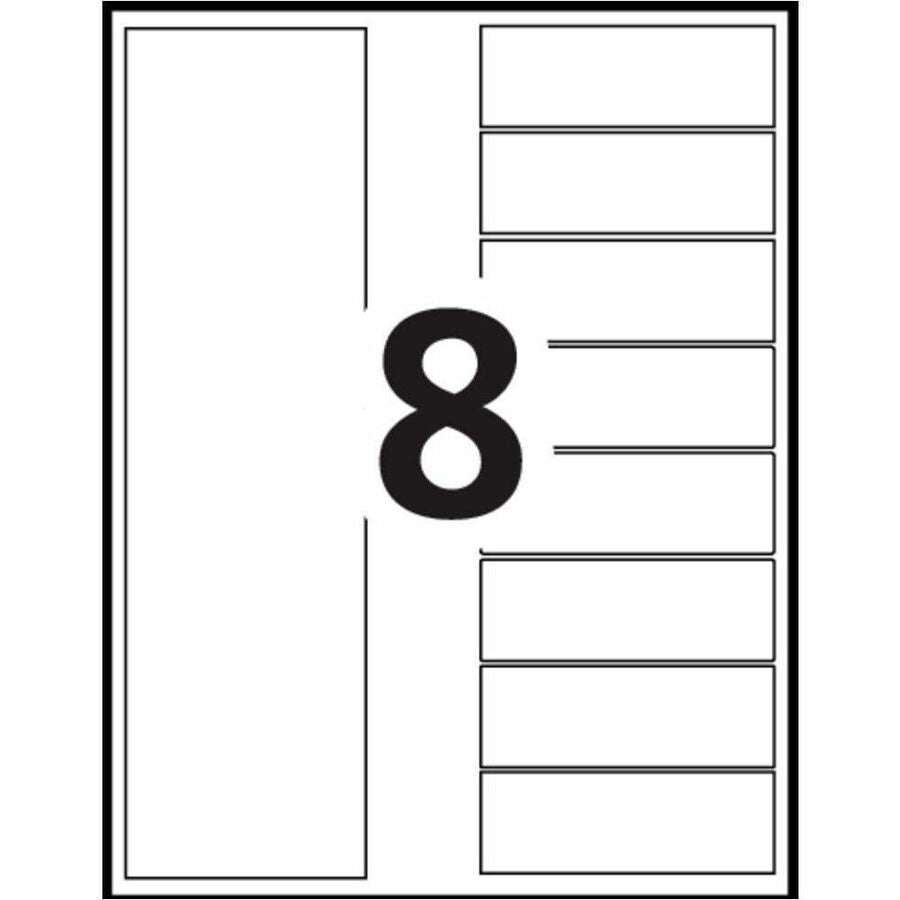 Avery Ready Index® Table of Content Dividers 8 Tabs, for Laser and Inkjet Printers - 11519