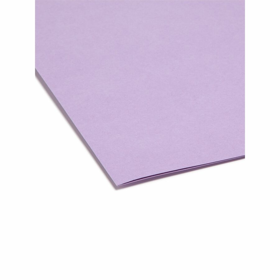 Smead SuperTab 1/2 Tab Cut Letter Recycled Top Tab File Folder - 11906