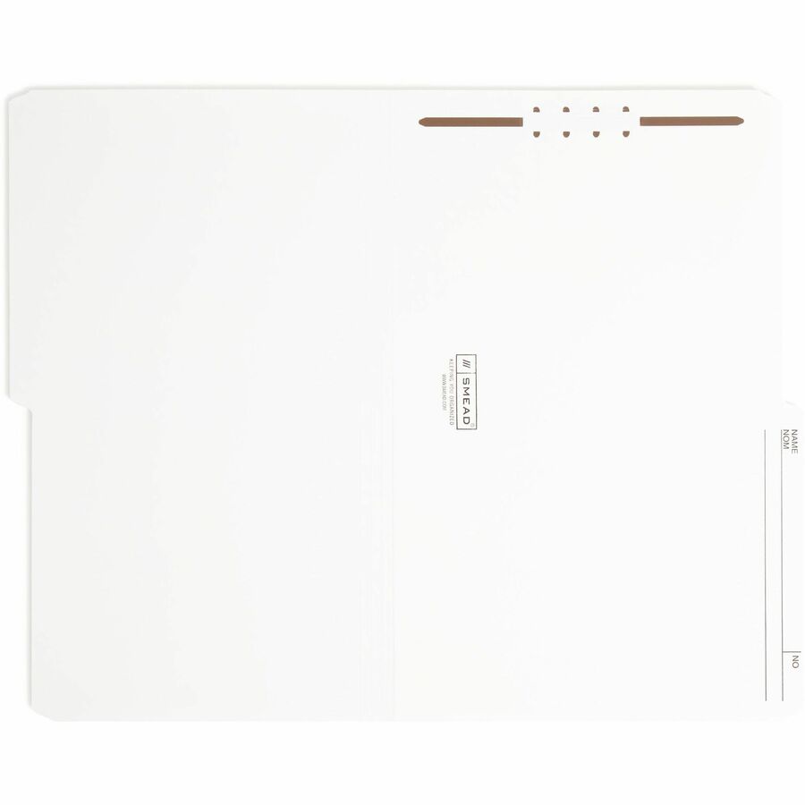Smead 1/2 Tab Cut Legal Recycled Fastener Folder - 19570