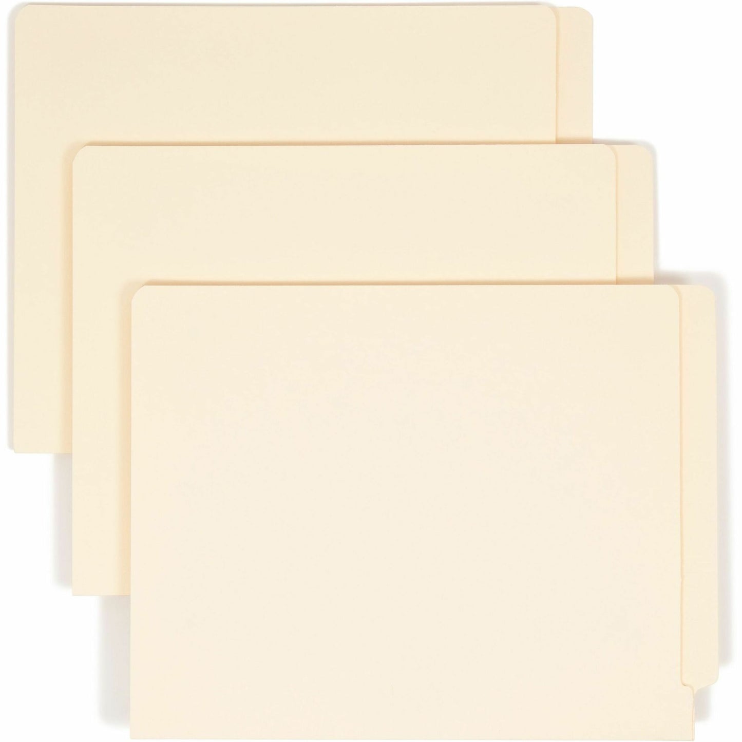 Smead Shelf-Master Straight Tab Cut Letter Recycled End Tab File Folder
