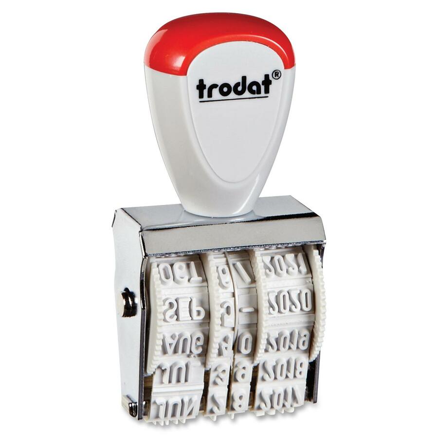 Trodat 12 Year Manual Line Dater Stamp - 28008