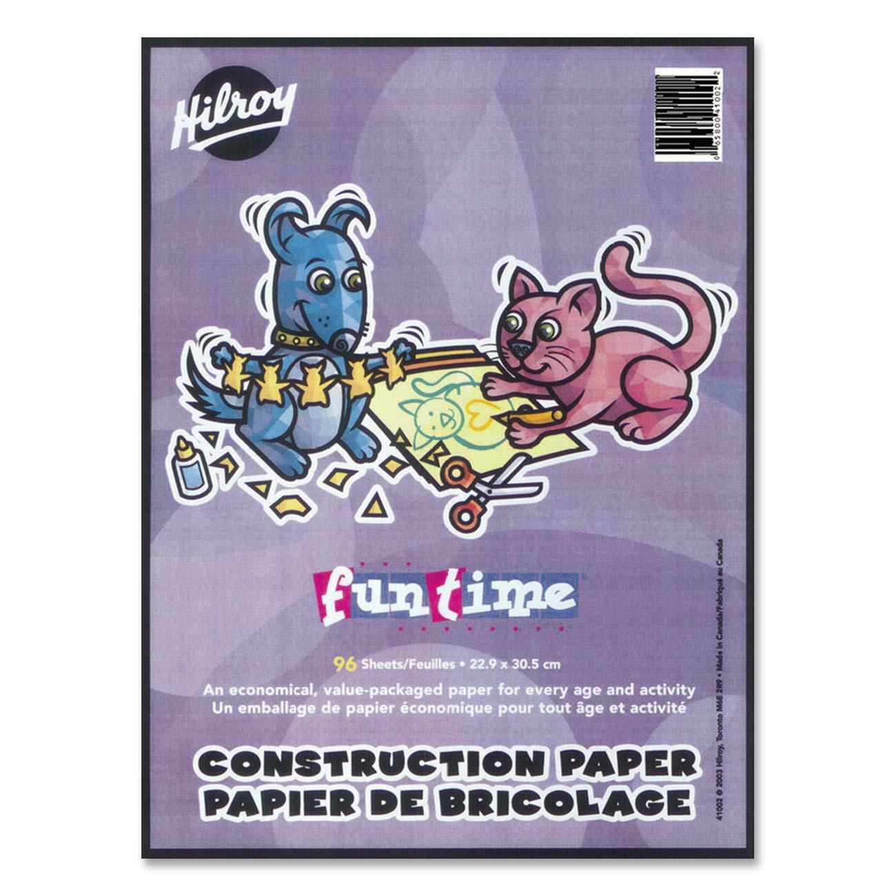 Hilroy Lightweight Construction Paper Pad