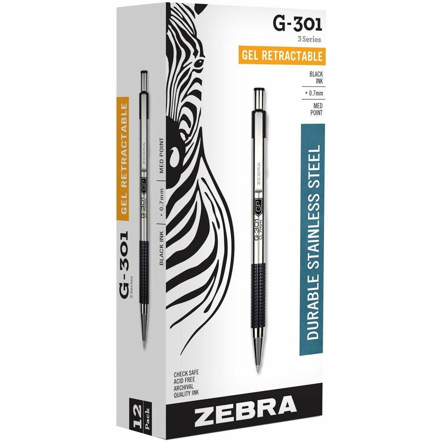 Zebra Pen G-301 Retractable Ballpoint Pen