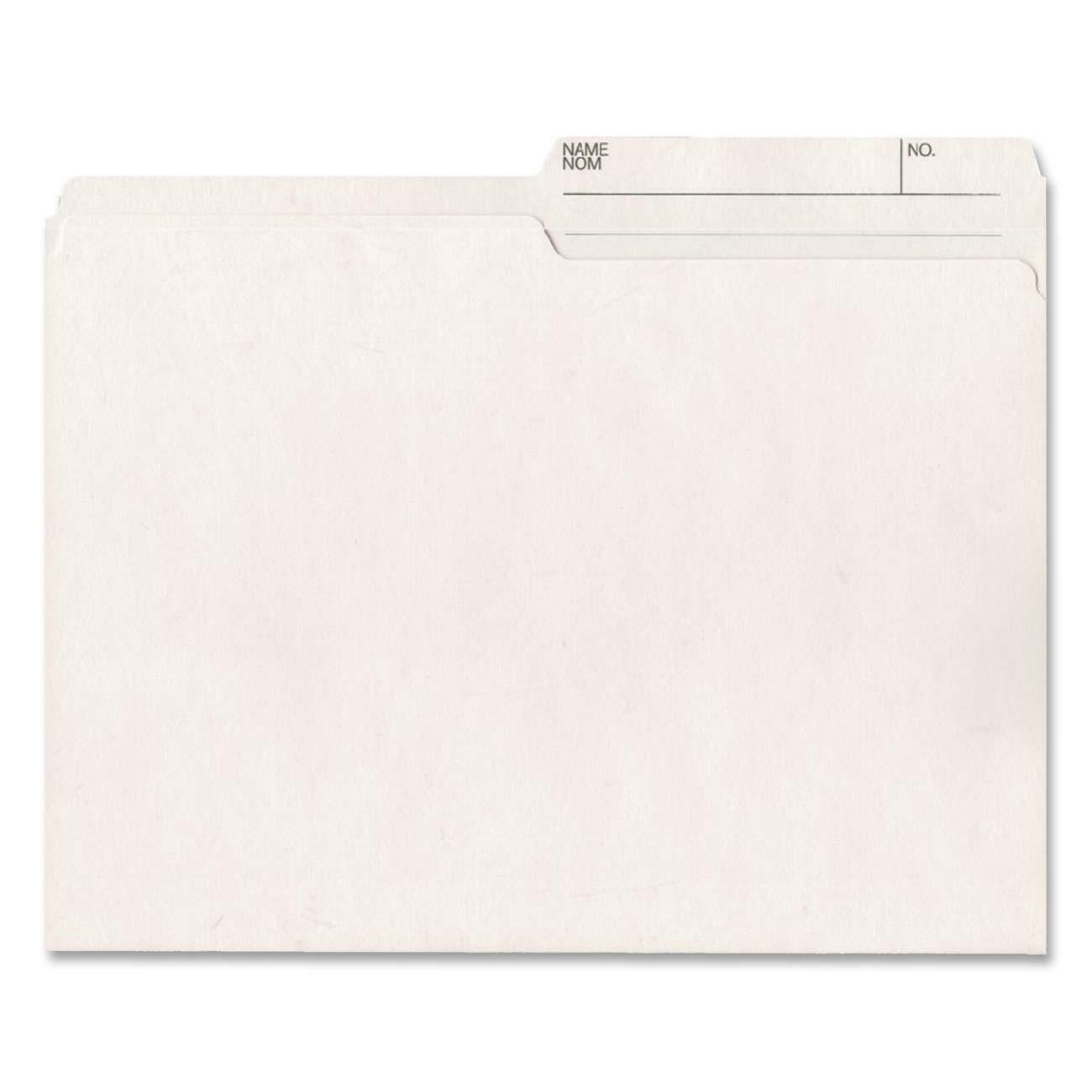 Hilroy 1/2 Tab Cut Letter Recycled Top Tab File Folder