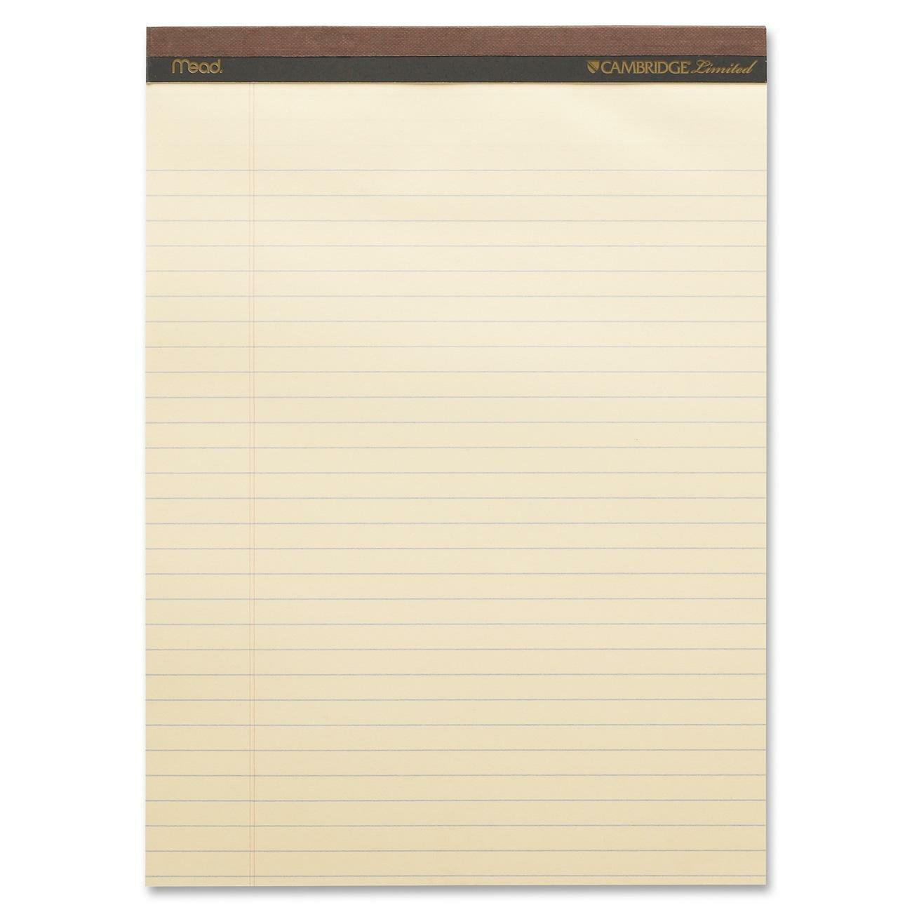Cambridge Cambridge Perforated Colored Notepad