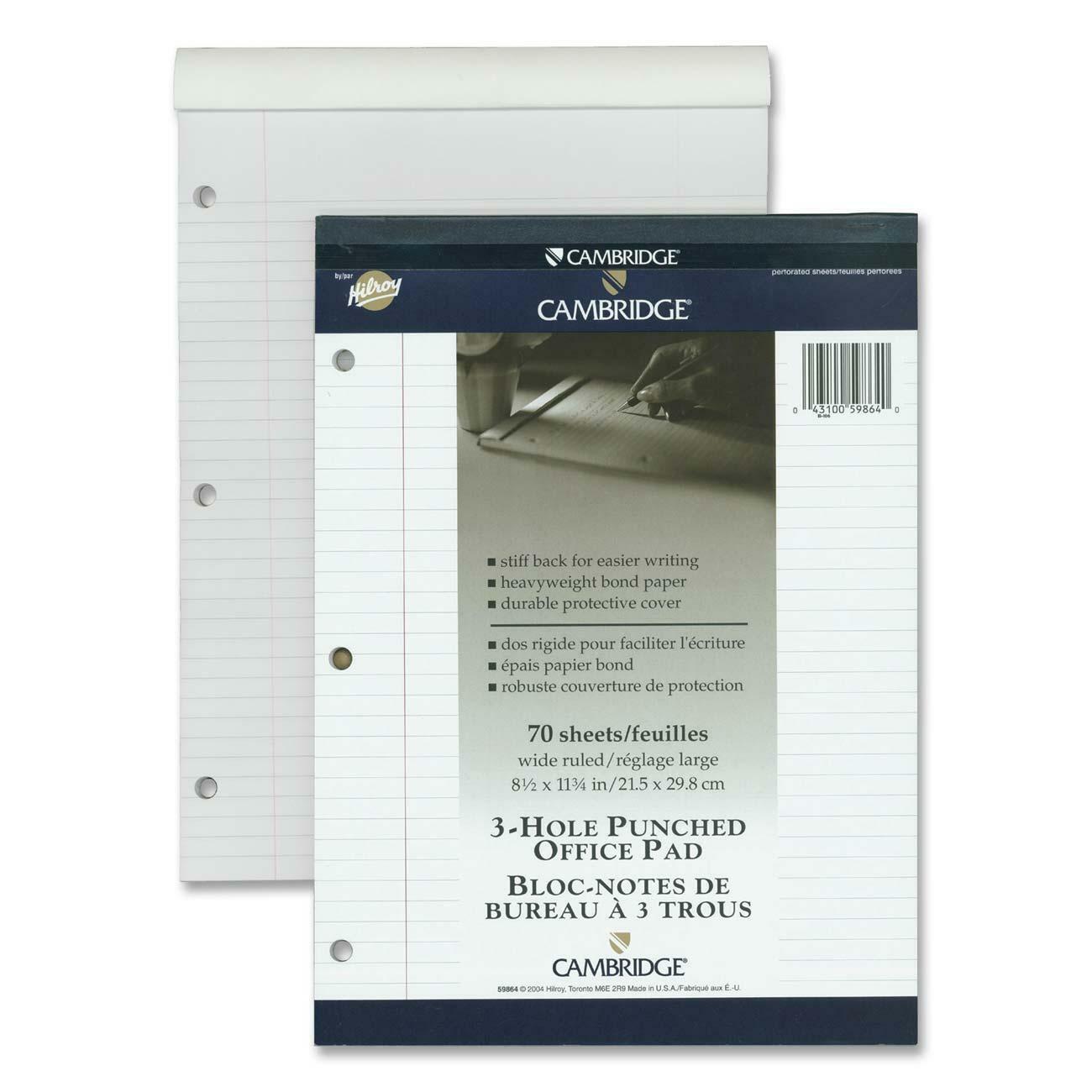Mead Cambridge Office Notepad