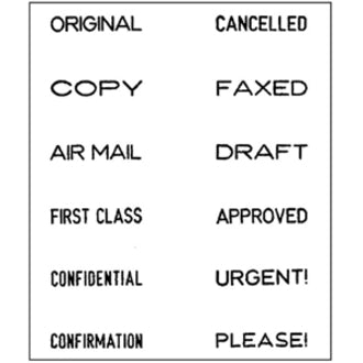 Trodat Self-Inking Dial-A-Phrase Stamp - 1002807